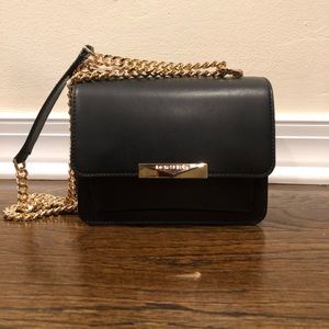 Michael Kors Jade Extra-Small Leather Crossbody Bag